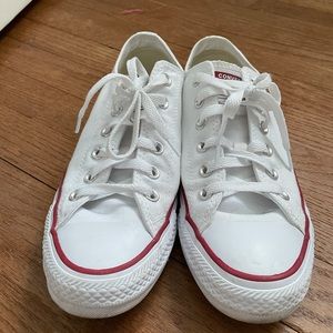 Converse Low Top Sneaker Women’s Size 8.5 White